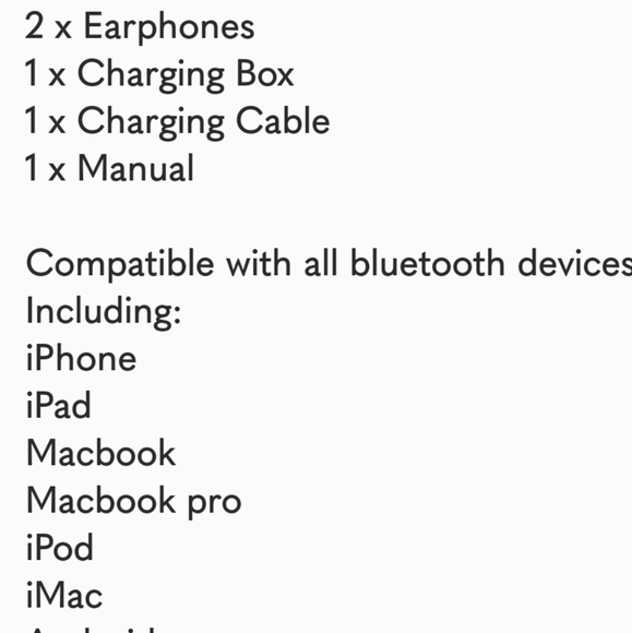 New WIRELESS BLUETOOTH earphones - Picture 7 of 7
